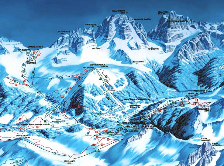 Ski Area MAdonna di Campiglio